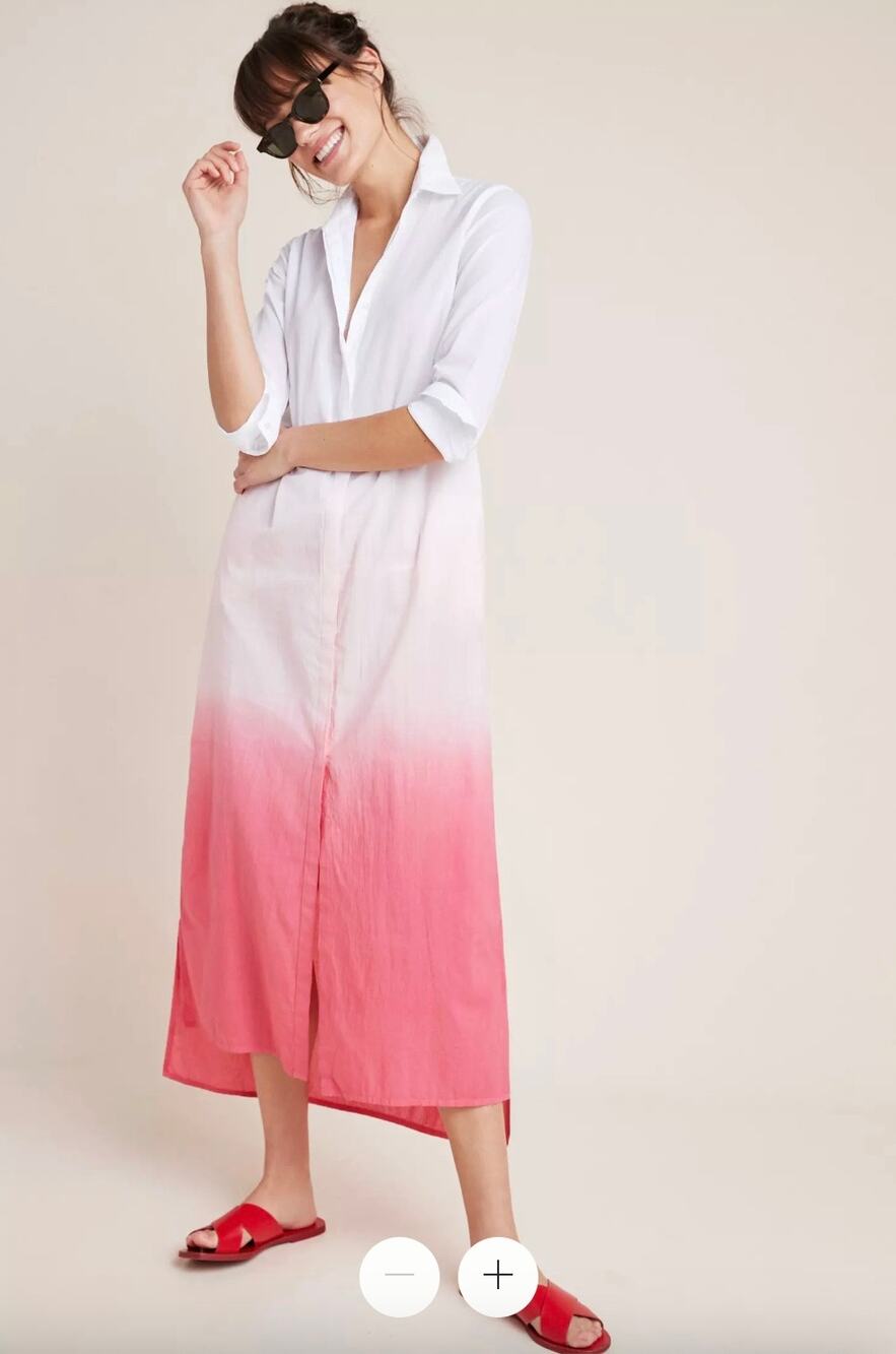 Anthropologie Sandra Ombre Caftan NWT Size: S